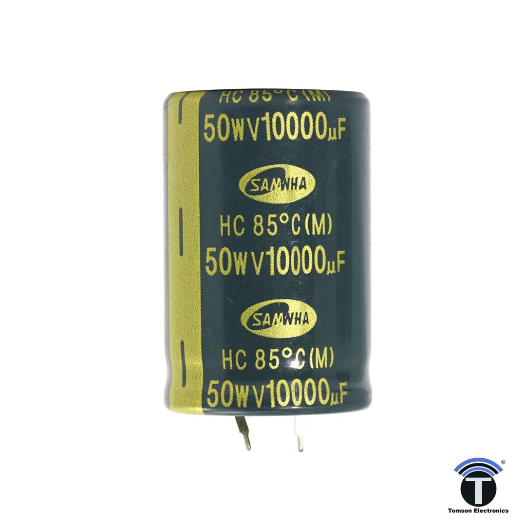SAMWAH 10000 uF/50 V Radial Electrolytic Capacitor SAMWAH 10000 uF/50 V Radial Electrolytic Capacitor